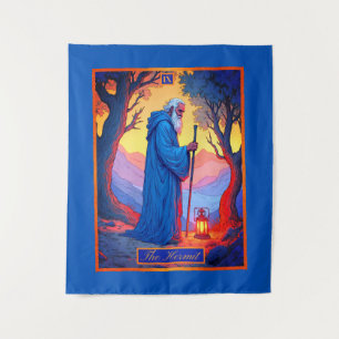Tapete De Parede Ilustração de Carta de Tarot, O Eremita