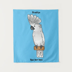 Tapete De Parede Ilustração de desenho animado de pássaro da catara