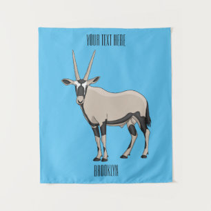 Tapete De Parede Ilustração de desenho animado Oryx