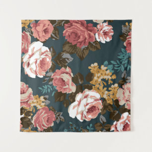 Tapete De Parede ilustração de design de flores bonitas, arte, patê