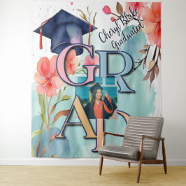 Tapete De Parede Imagem em Aquarela Graduação