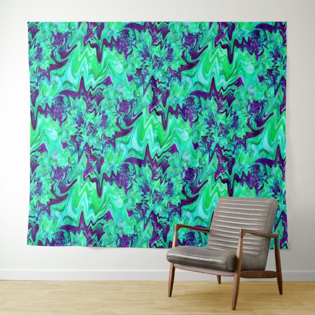 Tapete De Parede Imaginação verde... (In Situ (Horizontal))