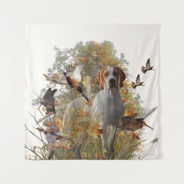 Tapete De Parede Impressão de acrílico de apontador inglês (Frente)