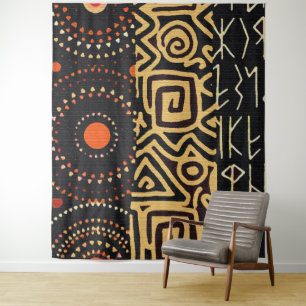 Tapete De Parede Impressão de Motif africano