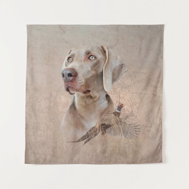 Tapete De Parede Impressão de Poster do Weimaraner (Frente)