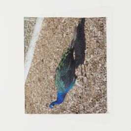 Tapete De Parede Indian Blue Peafowl tapestry