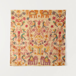 Tapete De Parede Indian pattern on fabricindian, fabric, india, orn