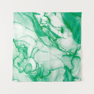 Tapete De Parede Indigo Round. Bohemian Tie Dye. Blue Roll Psychede