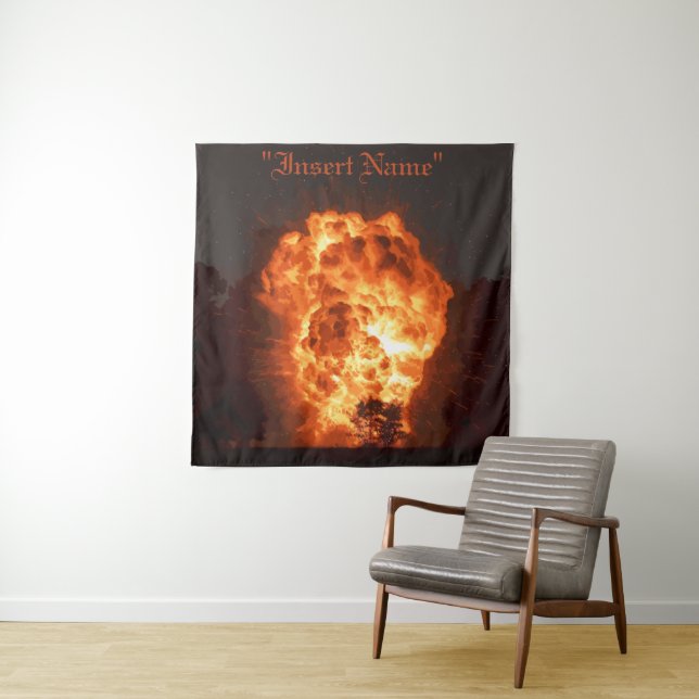 Tapete De Parede Inferno (In Situ)