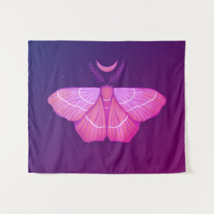 Tapete De Parede Inseto Mágico Roxo da Borboleta da Bruxa