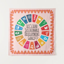 Tapete De Parede Inspire Change & Sustainability Goals Poster