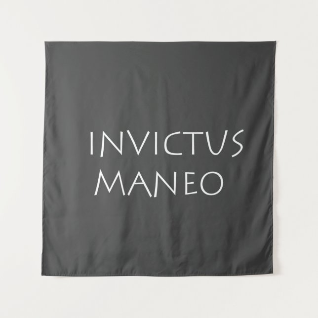 Tapete De Parede Invictus maneo (Frente)