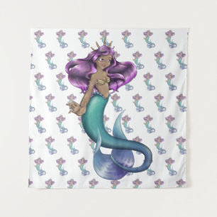 Tapete De Parede Iole de Sereia