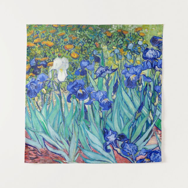 Tapete De Parede Íris Vincent van Gogh  (Frente)