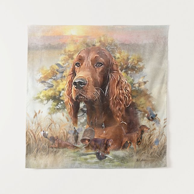 Tapete De Parede Irish Setter - Ultimate Upland Bird Dog (Frente)