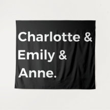 Irmãs Brontë I - Charlotte & Emily & Anne
