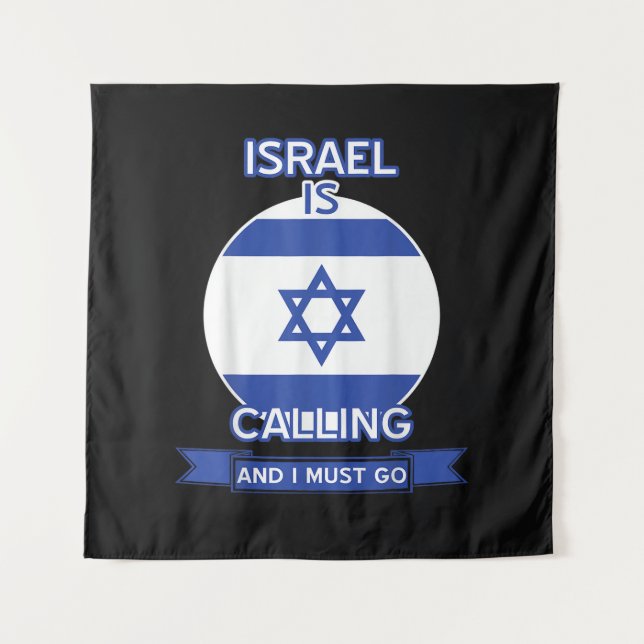 Tapete De Parede Israel Está Chamando E Eu Devo Ir  (Frente)