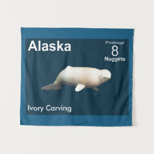 Tapete De Parede Ivory Beluga - Pocena do Alasca