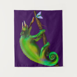 Tapete De Parede Jackson’s Chameleon Aiming 