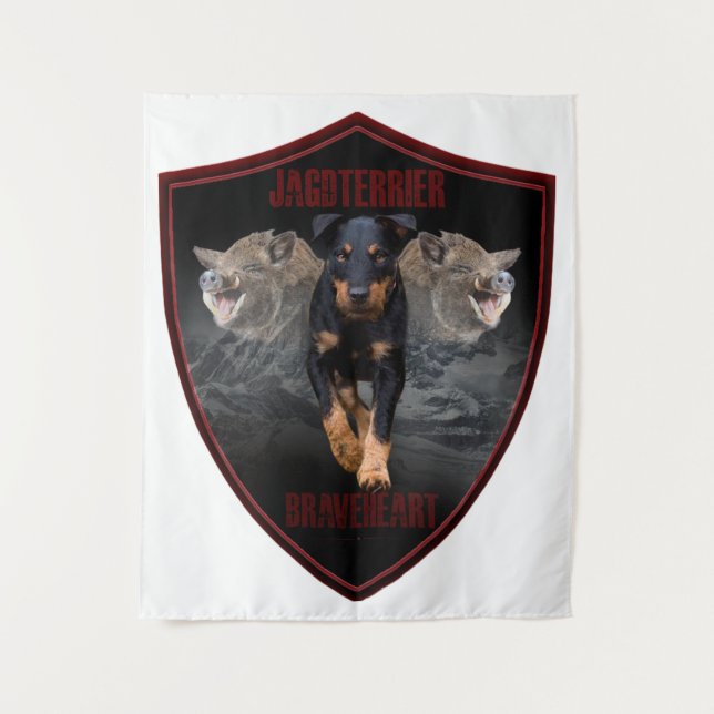 Tapete De Parede Jagdterrier (Frente)