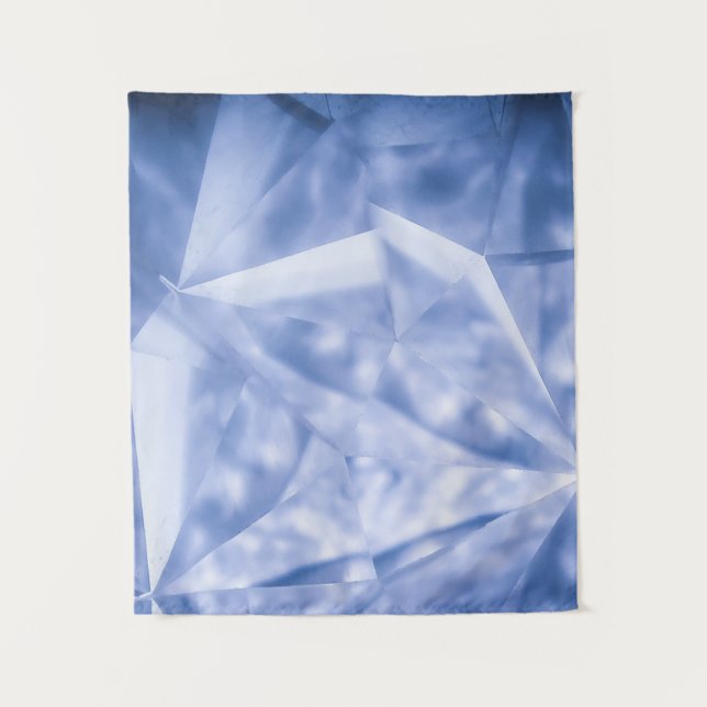 Tapete De Parede Jaqueta de terno branco e azul (Frente)