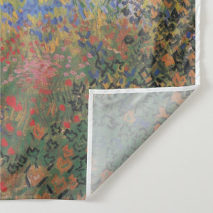Tapete De Parede Jardim Flor Vintage Van Gogh 