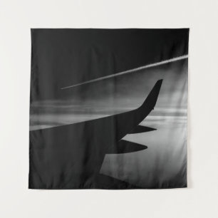 Tapete De Parede Jatos em preto e branco
