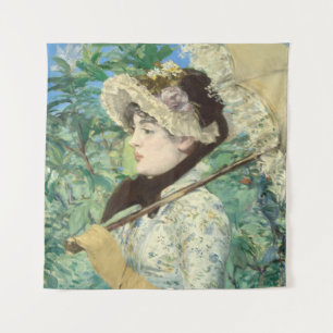Tapete De Parede Jeanne (Primavera) Edouard Manet
