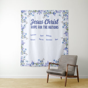 Tapete De Parede Jesus Cristo Esperança para Todas as Nações 5