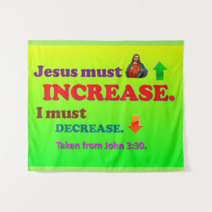 Tapete De Parede Jesus Deve Aumentar! Preciso Diminuir!