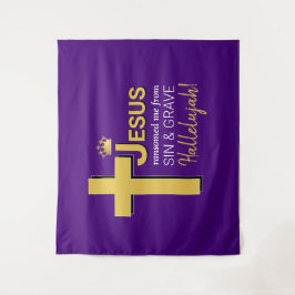 Tapete De Parede JESUS ME RESGATOU Páscoa