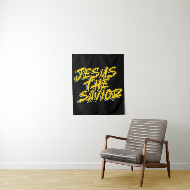 TAPETE DE PAREDE JESUS O SALVADOR (In Situ)