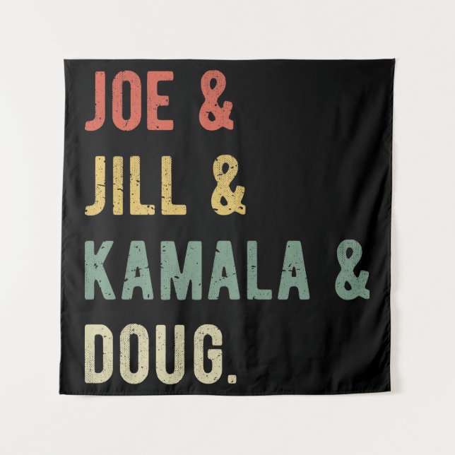 Tapete De Parede Joe & Jill & Kamala & Doug I (Frente)