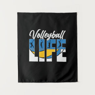 Tapete De Parede Jogador de Voleibol Vida de voleibol