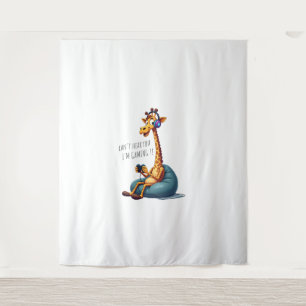 Tapete De Parede Jogo Engraçado Gamer Giraffe Jogos Para Jogo De Ho