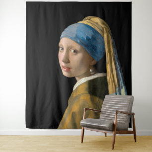 Tapete De Parede Johannes Vermeer - Rapariga com um Ouriço de Pérol