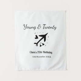 Tapete De Parede Jovem e vinte aventura feliz aniversário adicionar