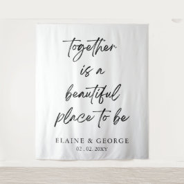 Tapete De Parede Juntos é um belo pano de fundo fotográfico de casa