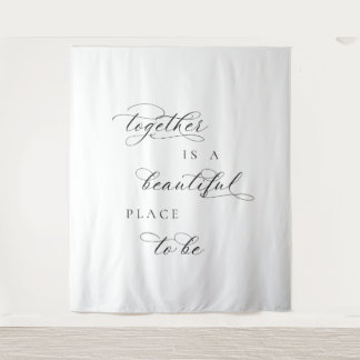 Tapete De Parede Juntos É um Lugar Bonito para Estar Banner de Casa