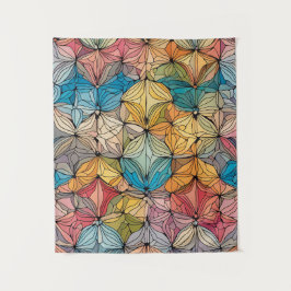 Tapete De Parede Kaleidoscópio Blooming