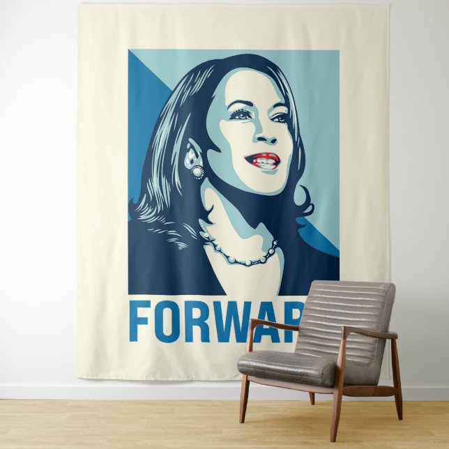 Tapete De Parede Kamala Harris para frente (In Situ)