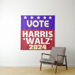 Tapete De Parede Kamala Harris Tim Walz 2024