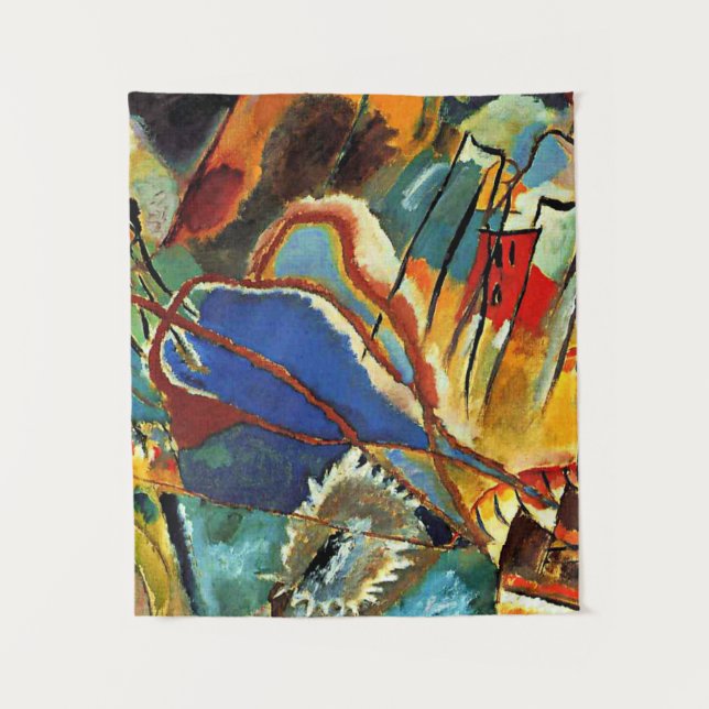 Tapete De Parede Kandinsky - Improvisação 30 - Canhões (Frente)