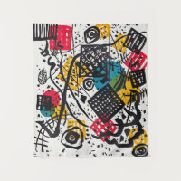 Kandinsky - Pequenos mundos V, abstrato