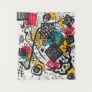 Tapete De Parede Kandinsky - Pequenos mundos V, abstrato