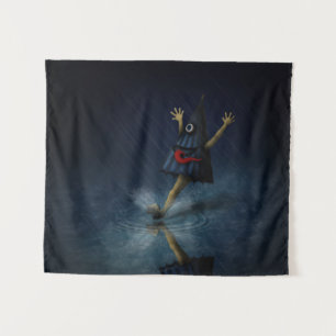 Tapete De Parede Kasa Obake Japonês Umbrella Ghost Rainha Dia