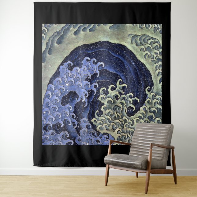 Tapete De Parede Katsushika Hokusai, Femenine Wave (In Situ)