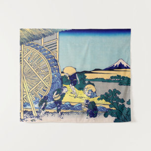 Tapete De Parede Katsushika Hokusai - Moinho d’água em Onden