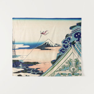 Tapete De Parede Katsushika Hokusai - Templo Asakusa Honganji, Edo