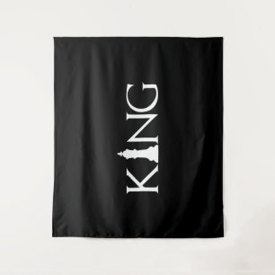 Tapete De Parede King Chess Piece Halloween Figurume Chess Lover